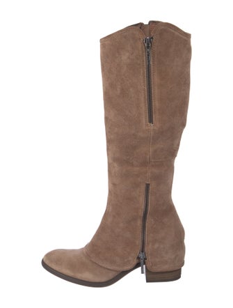 Donald Pliner Suede Riding Boots
