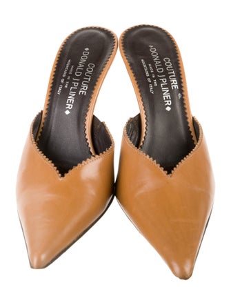 Donald Pliner Suede Mules