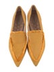 Donald Pliner Suede Fringe Trim Accent Loafers