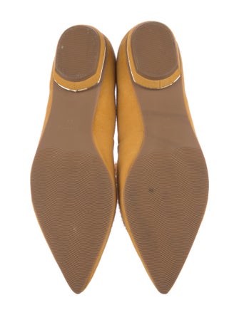 Donald Pliner Suede Fringe Trim Accent Loafers