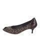 Donald Pliner Suede Animal Print Pumps