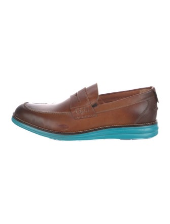 Donald Pliner Leather Loafers