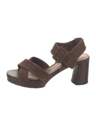 Donald Pliner Suede Slingback Sandals