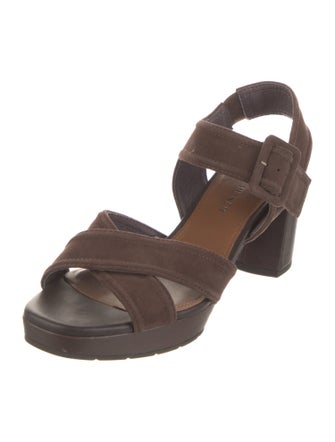 Donald Pliner Suede Slingback Sandals