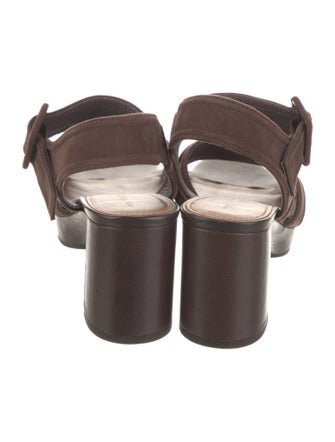 Donald Pliner Suede Slingback Sandals