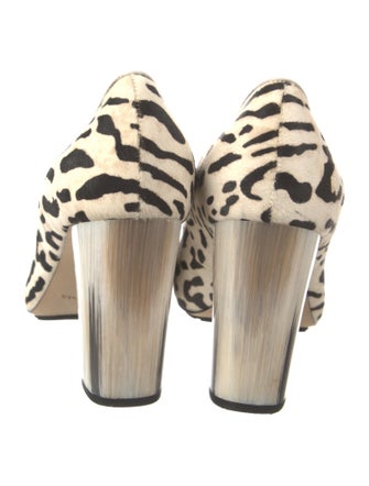 Donald Pliner Ponyhair Animal Print Pumps