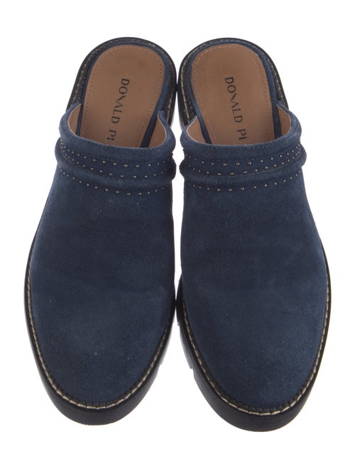 Donald Pliner Suede Slides
