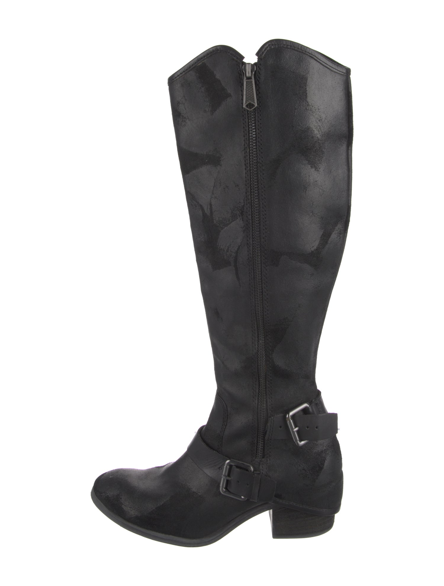 Donald Pliner Leather Riding Boots