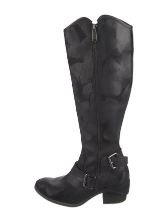 Donald Pliner Leather Riding Boots