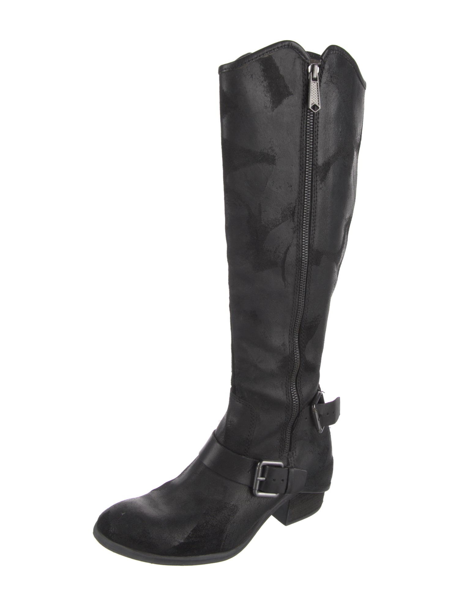 Donald Pliner Leather Riding Boots