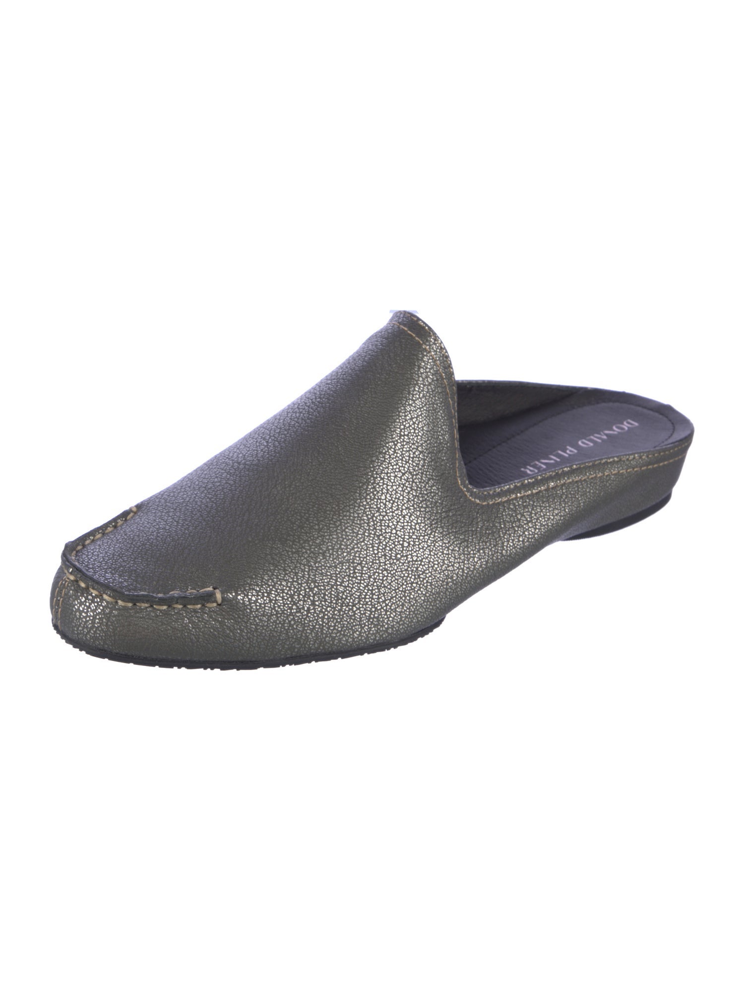 Donald Pliner Leather Mules