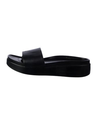 Donald Pliner Leather Slides
