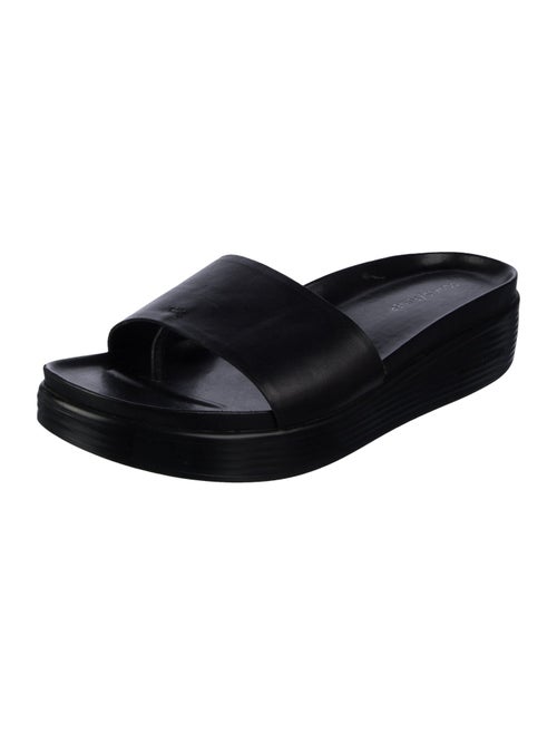 Donald Pliner Leather Slides