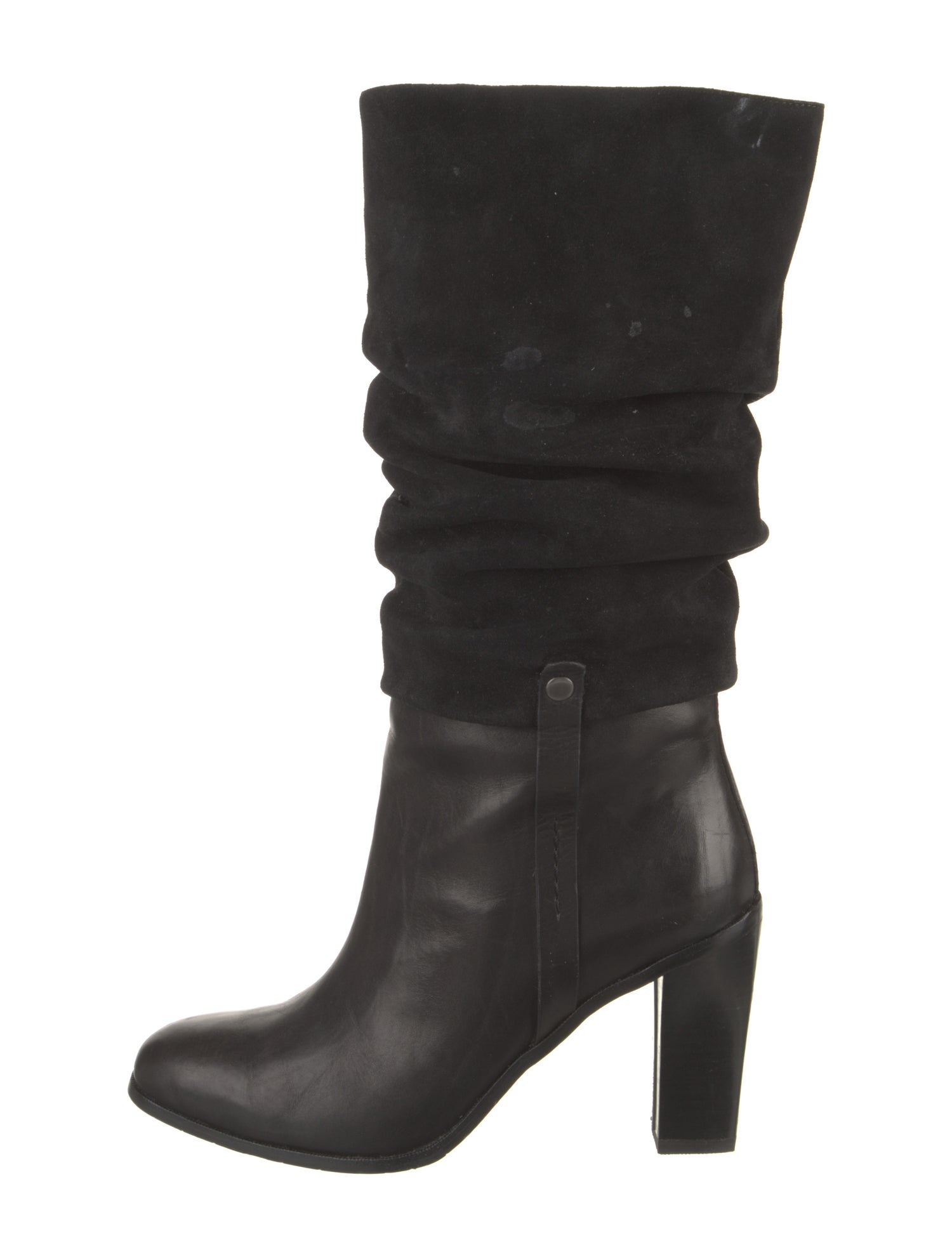 Donald Pliner Leather Slouch Boots
