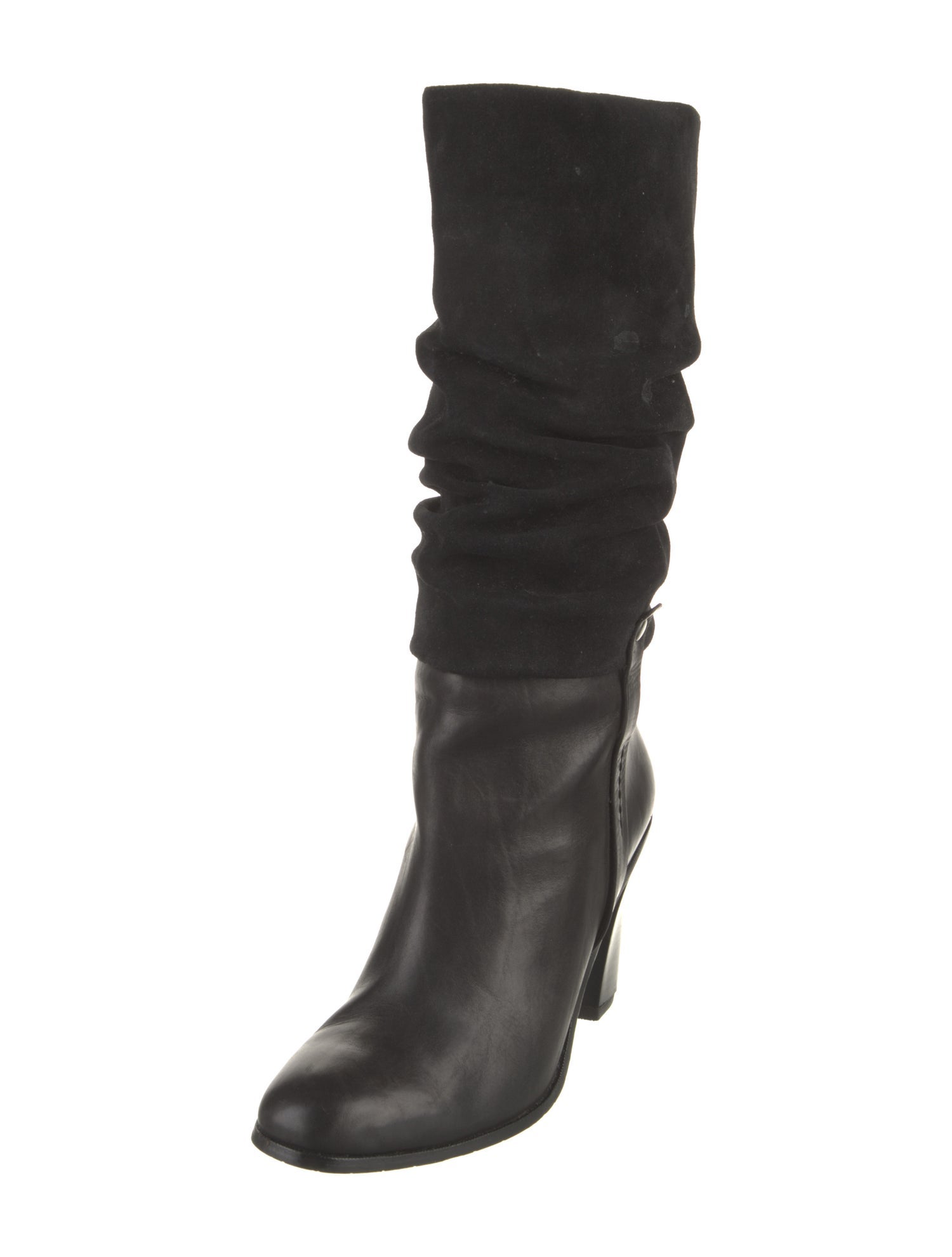 Donald Pliner Leather Slouch Boots