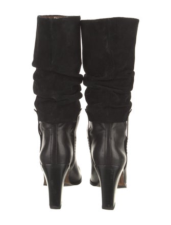 Donald Pliner Leather Slouch Boots
