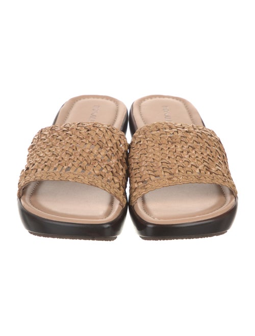 Donald Pliner Leather Slides