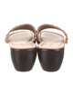 Donald Pliner Leather Slides