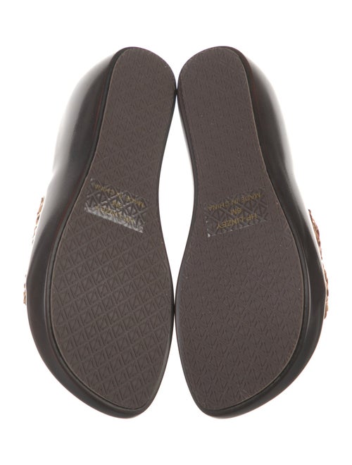 Donald Pliner Leather Slides