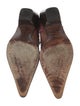Donald Pliner Leather Printed Western Boots