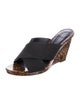 Donald Pliner Patent Leather Animal Print Slides