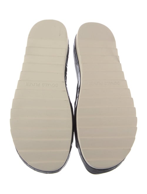 Donald Pliner Leather Slides