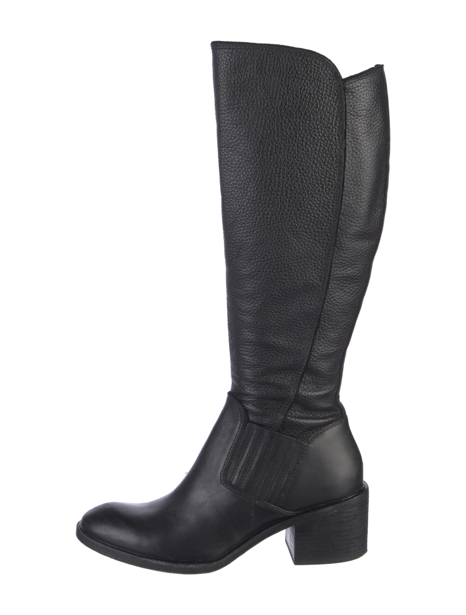 Donald Pliner Leather Riding Boots