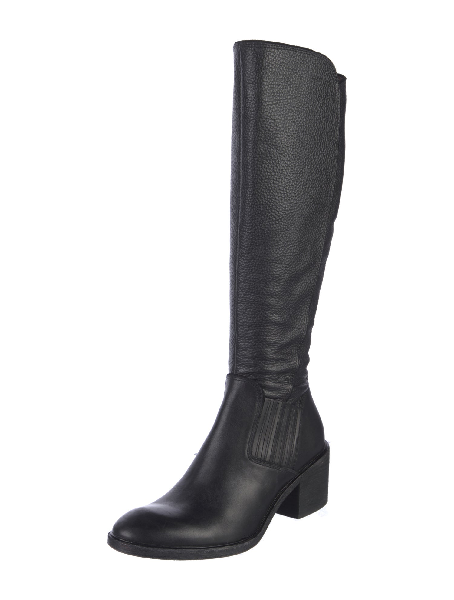 Donald Pliner Leather Riding Boots