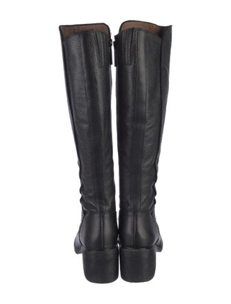 Donald Pliner Leather Riding Boots
