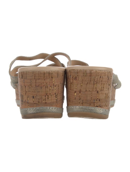 Donald Pliner Leather Slides