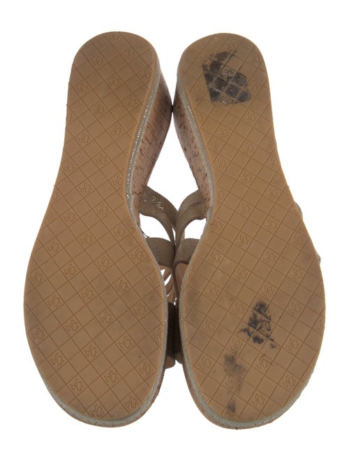 Donald Pliner Leather Slides