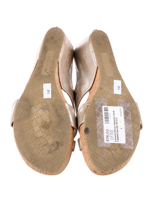 Donald Pliner Leather Slides