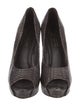 Donald Pliner Embossed Leather Animal Print Pumps
