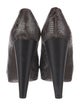 Donald Pliner Embossed Leather Animal Print Pumps