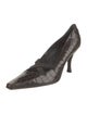 Donald Pliner Embossed Leather Pumps