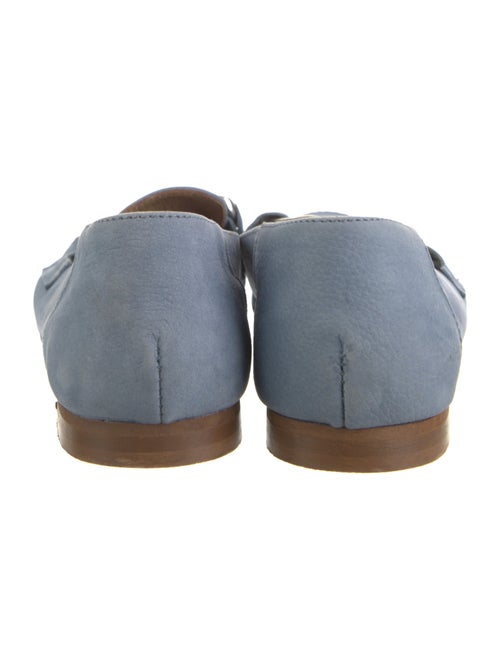 Donald Pliner Leather Chain-Link Accents Loafers