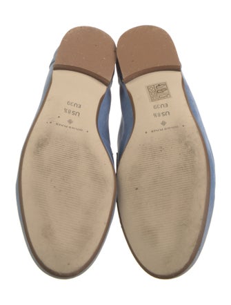 Donald Pliner Leather Chain-Link Accents Loafers