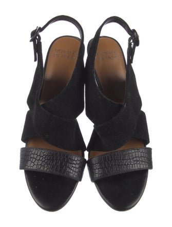 Donald Pliner Suede Slingback Sandals