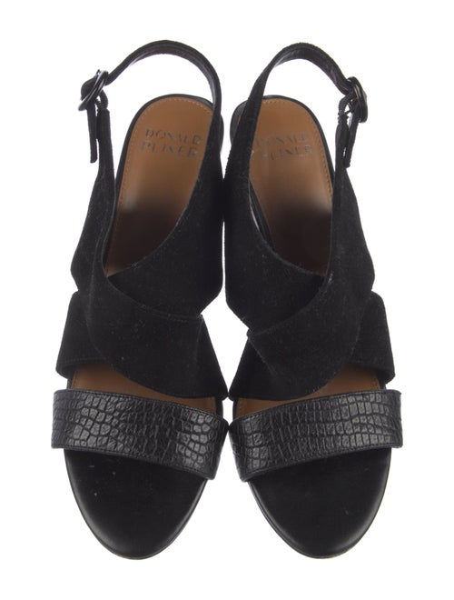 Donald Pliner Suede Slingback Sandals