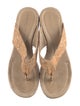Donald Pliner Leather Flip Flops