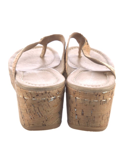 Donald Pliner Leather Flip Flops