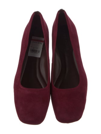 Donald Pliner Suede Flats