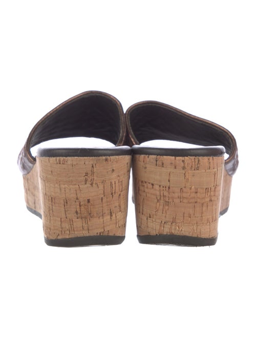 Donald Pliner Leather Slides