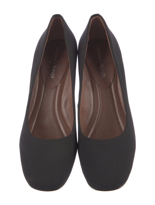 Donald Pliner Leather Trim Embellishment Pumps