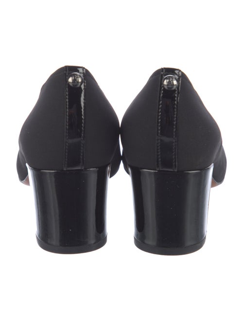 Donald Pliner Leather Trim Embellishment Pumps