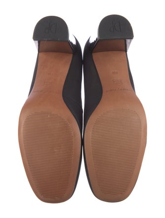 Donald Pliner Leather Trim Embellishment Pumps