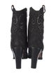 Donald Pliner Suede Studded Accents Western Boots