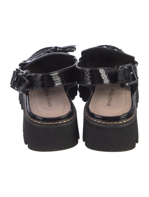 Donald Pliner Patent Leather Slingback Flats