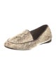 Donald Pliner Leather Animal Print Loafers