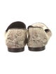 Donald Pliner Leather Animal Print Loafers